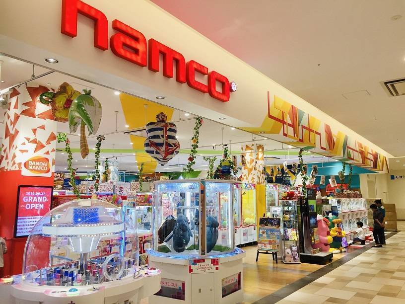 namco 浦添西海岸パルコシティ店